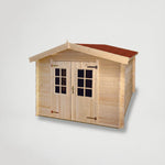 מחסן עץ איכותי מיוצר באירופה מעץ 430x280 ס"מ. Spruce