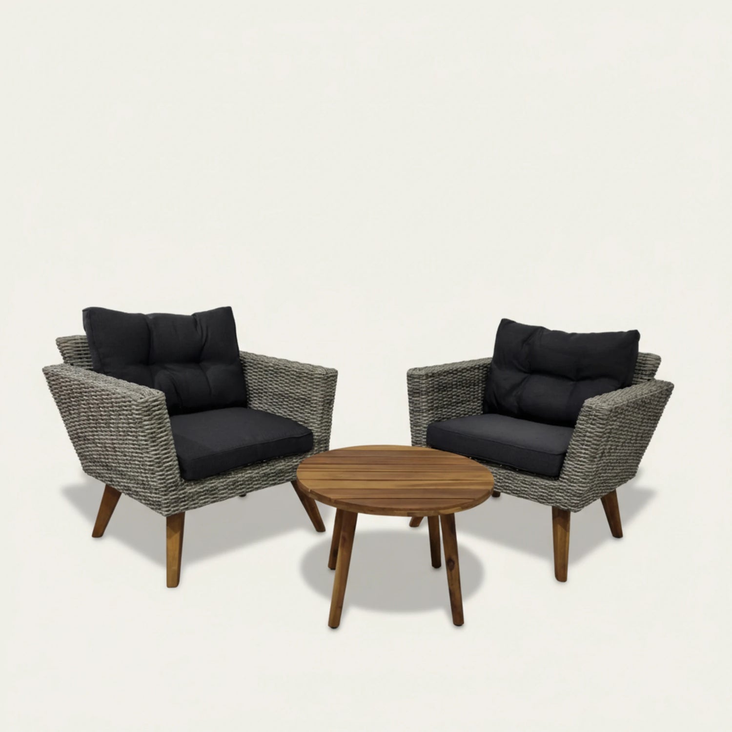 מערכת ישיבה זוגית אלגנטית ראטן 7791