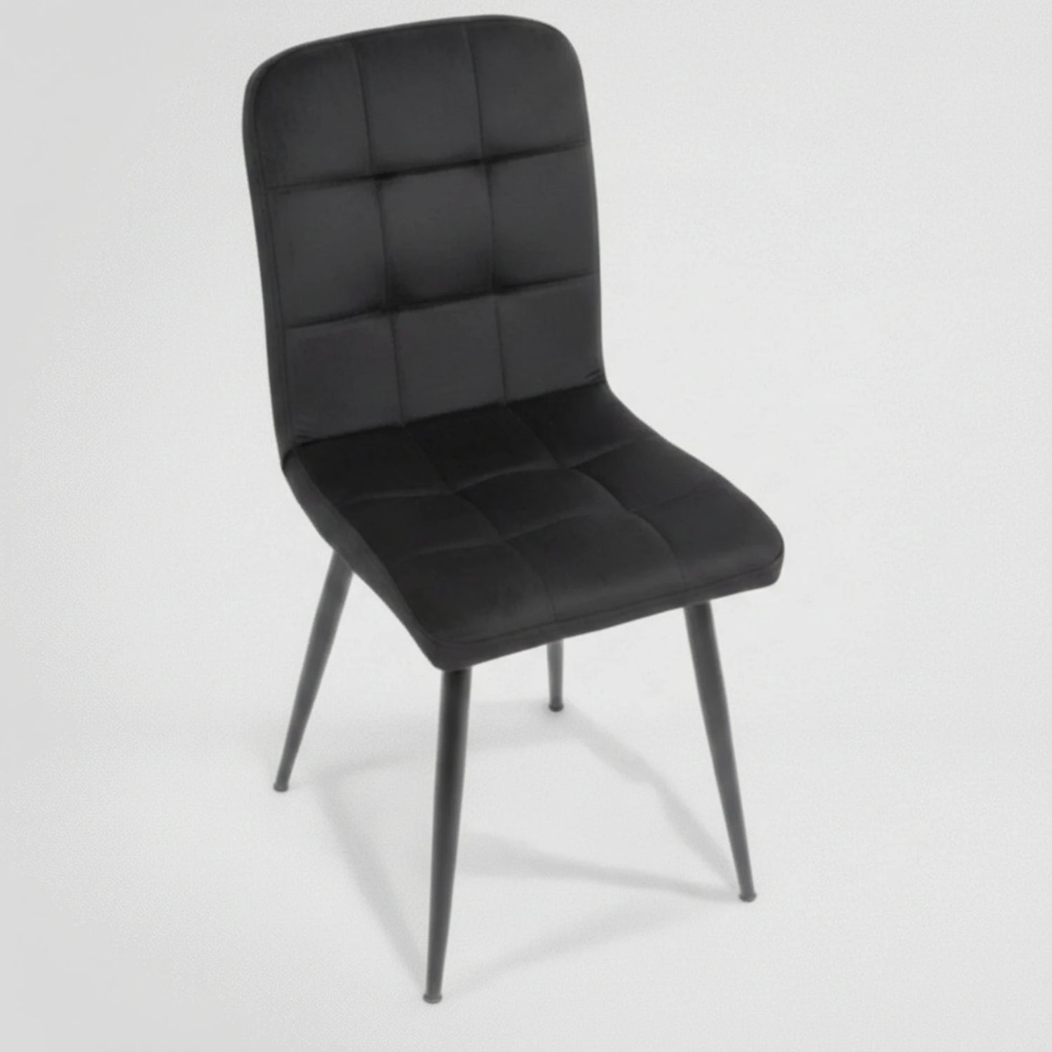 כיסא יורי מרופד רגל ברזל