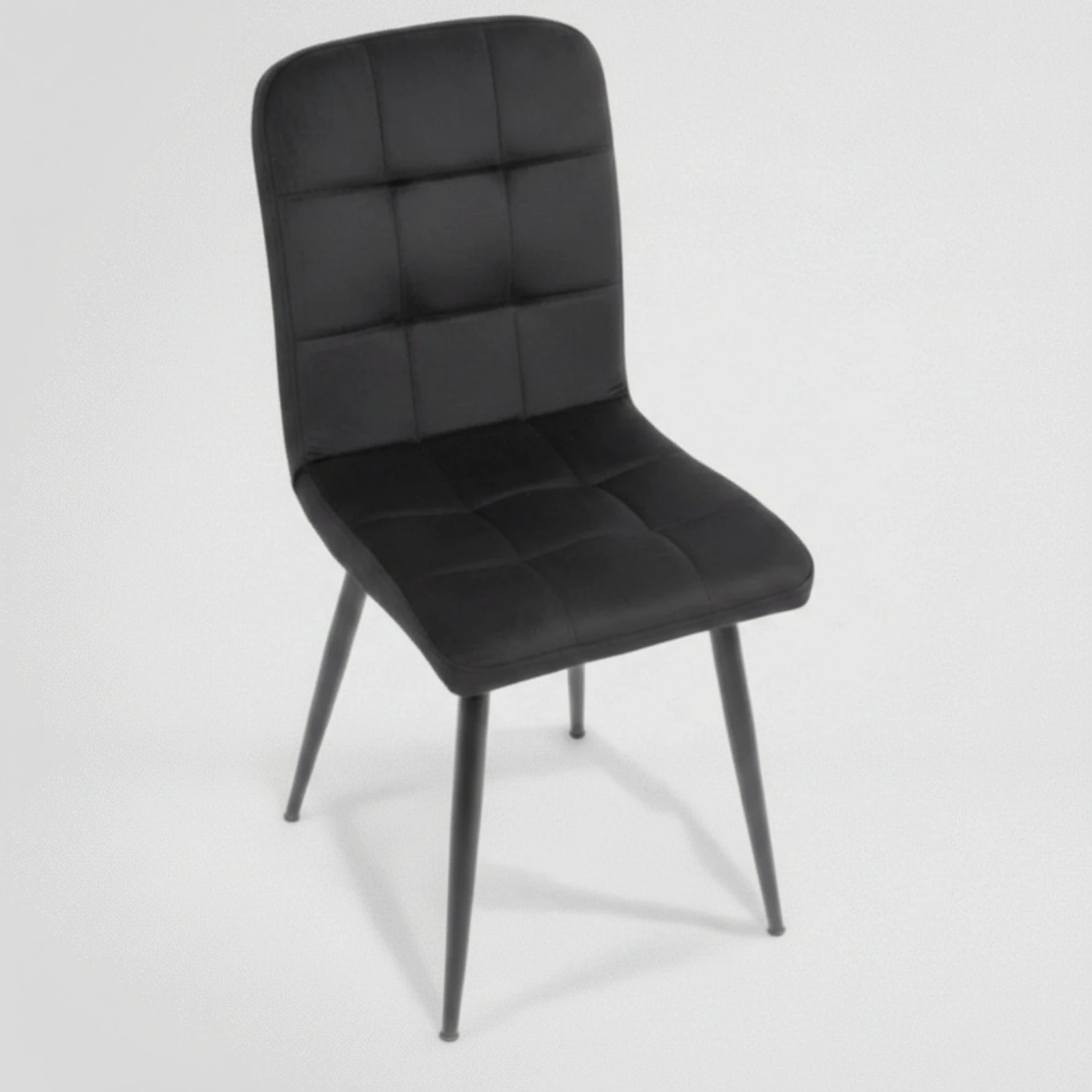 כיסא יורי מרופד רגל ברזל