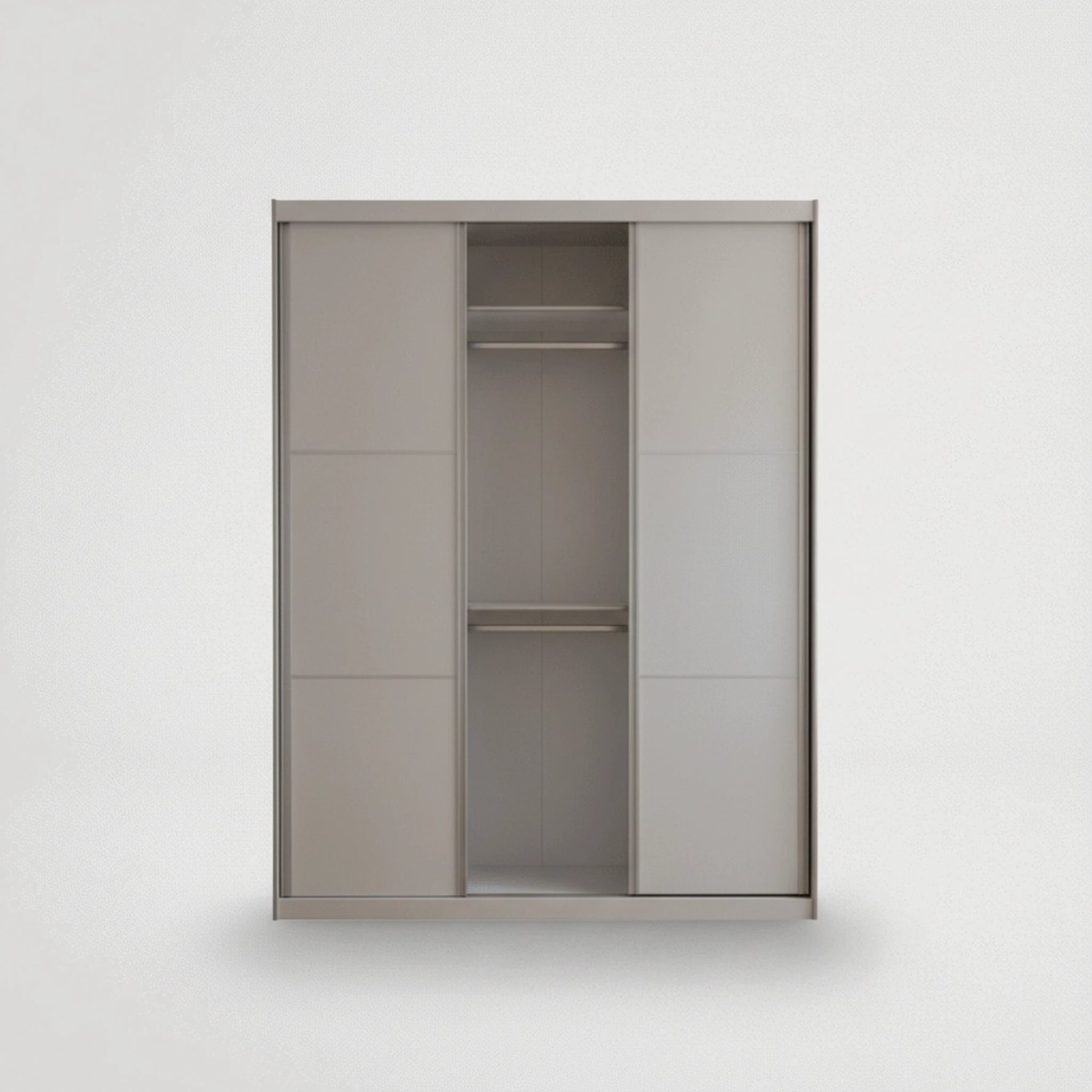 ארון הזזה אורך 130 ס"מ עומק 60 ס"מ גובה 240 ס"מ 7865