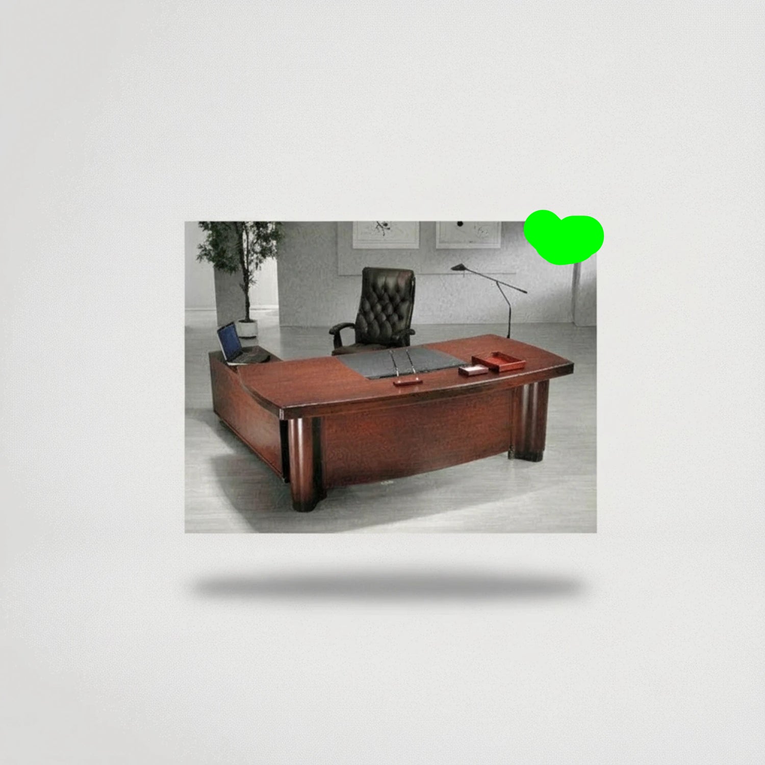 דגם שולחן מנהל פורניר 2.30*100*76