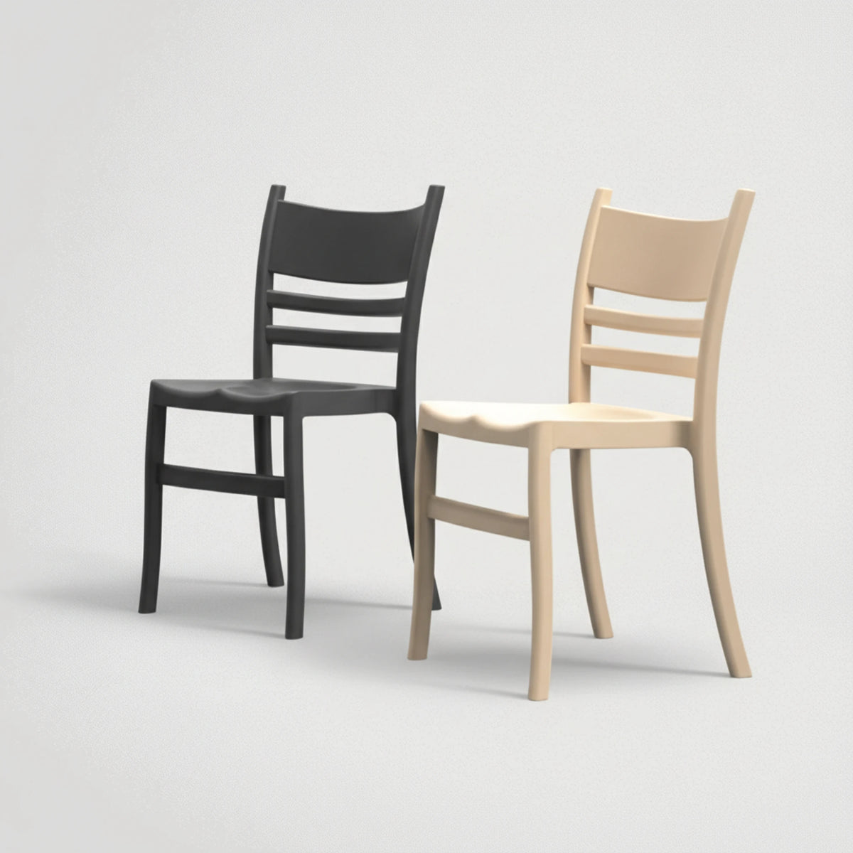 כיסא לפינת אוכל מפלסטיק איכותי נוח ויציב 7108