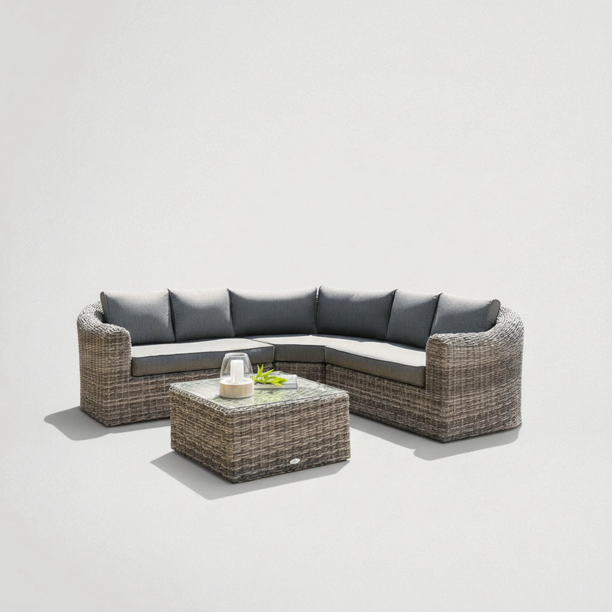 מערכת ישיבה פינתית מראטן דגם מילס