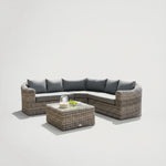 מערכת ישיבה פינתית מראטן דגם מילס