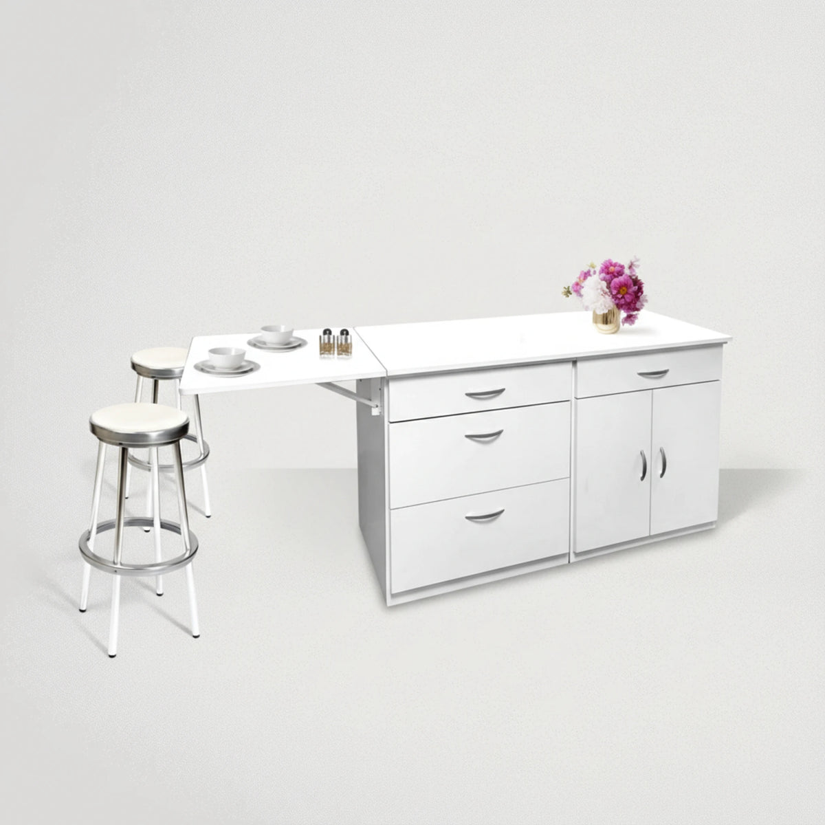 אי למטבח כולל שולחן מתקפל גלוריה 252