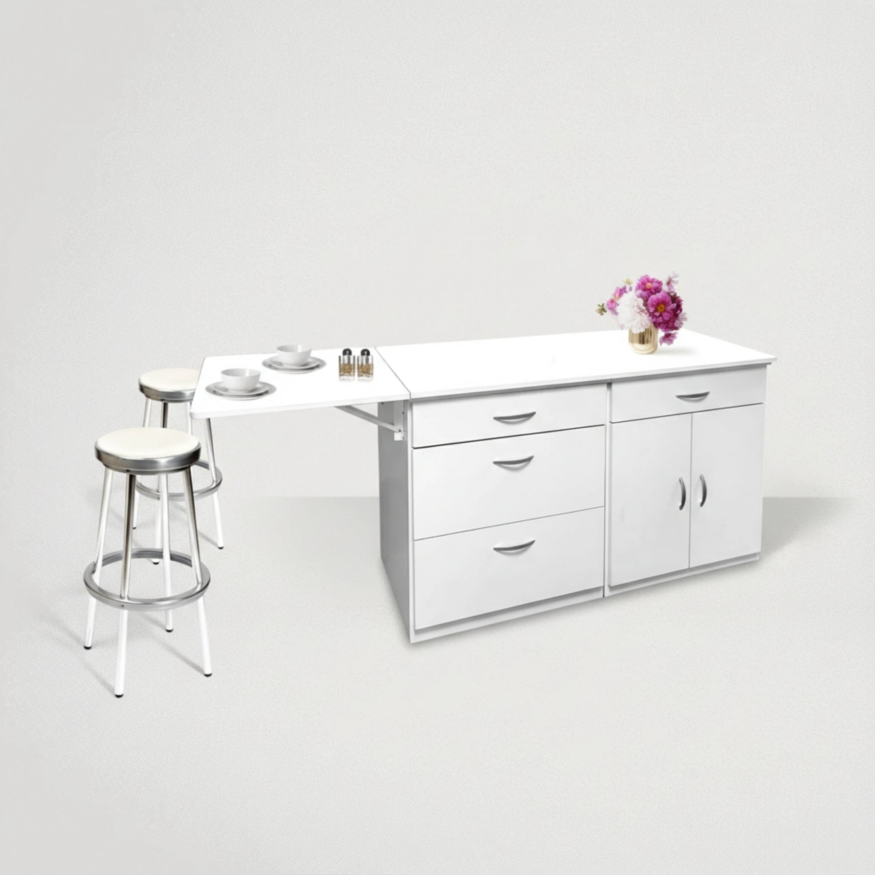 אי למטבח כולל שולחן מתקפל גלוריה 252