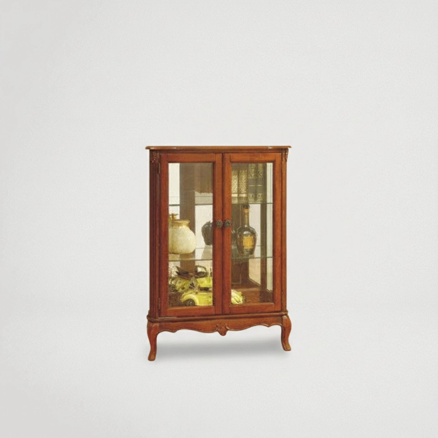 דגם וטרינה עשוי מעץ מאליזי מלא. מידות: 800 * 370 * 1055 מ"מ