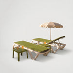 דגם מיטת שיזוף מולני