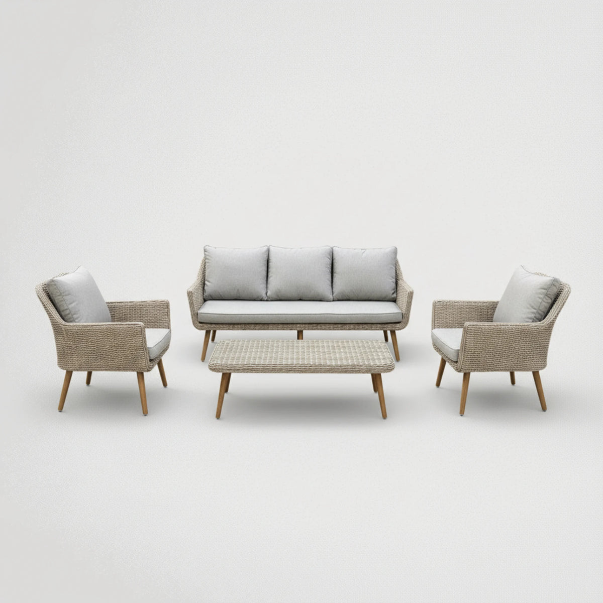 מערכת ישיבה תלת מראטן דגם אולימפוס