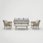 מערכת ישיבה תלת מראטן דגם אולימפוס