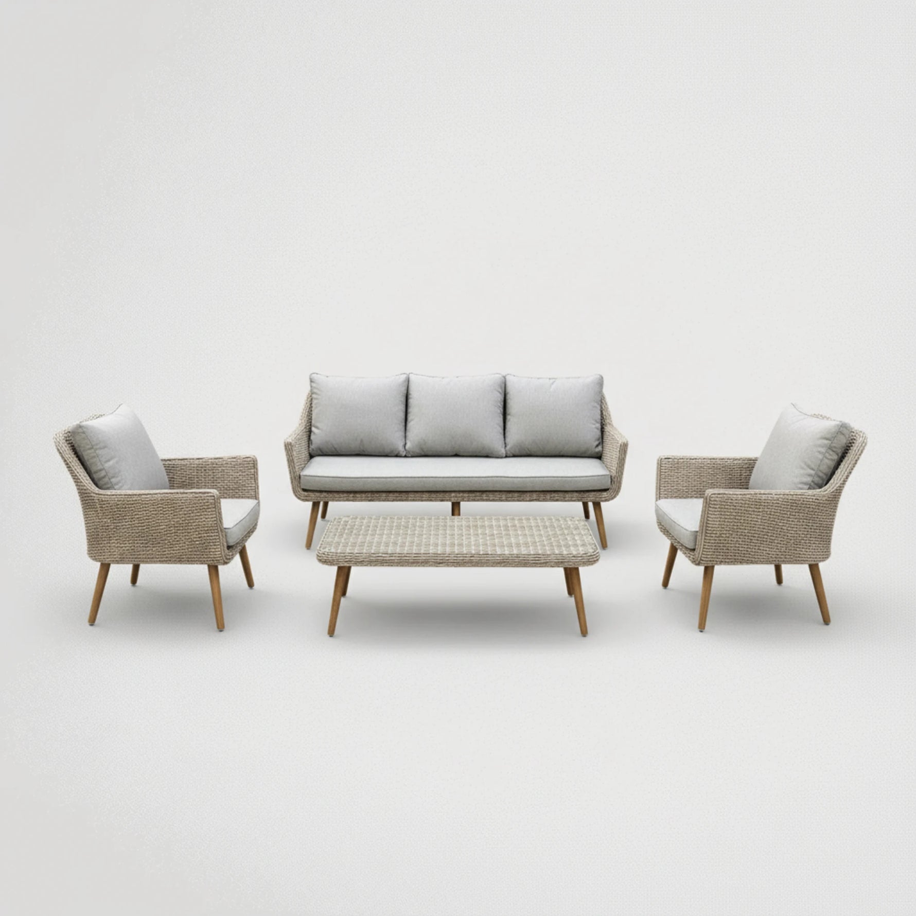 מערכת ישיבה תלת מראטן דגם אולימפוס