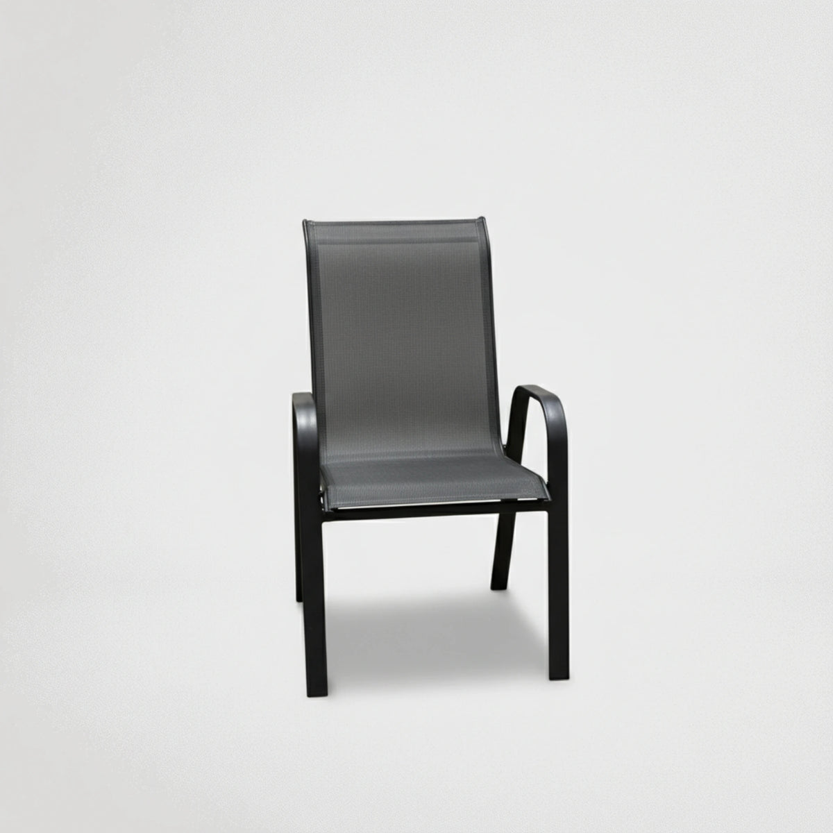 כסא גינה נערם שחור 7123