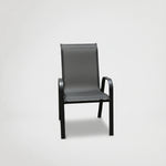 כסא גינה נערם שחור 7123