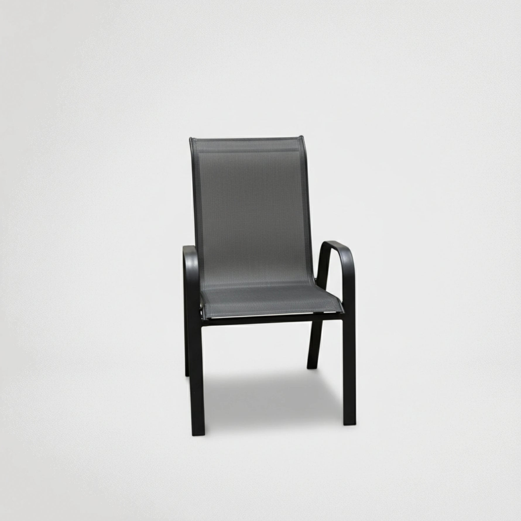 כסא גינה נערם שחור 7123