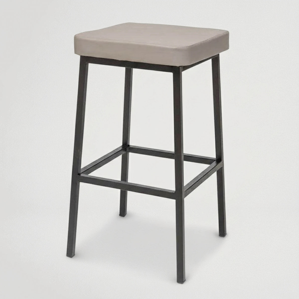 כסא בר אפור מרובע 468859