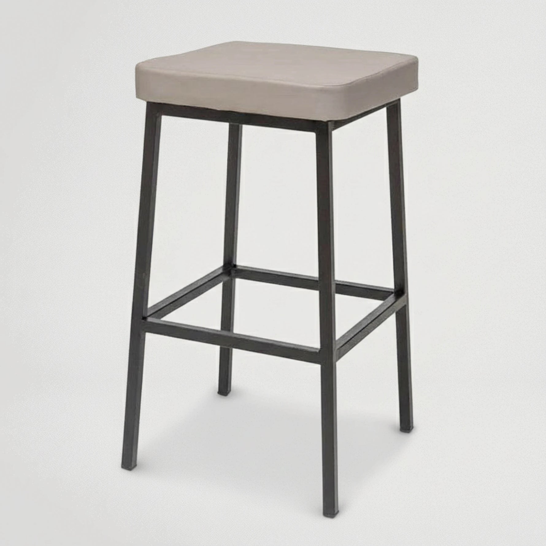 כסא בר אפור מרובע 468859