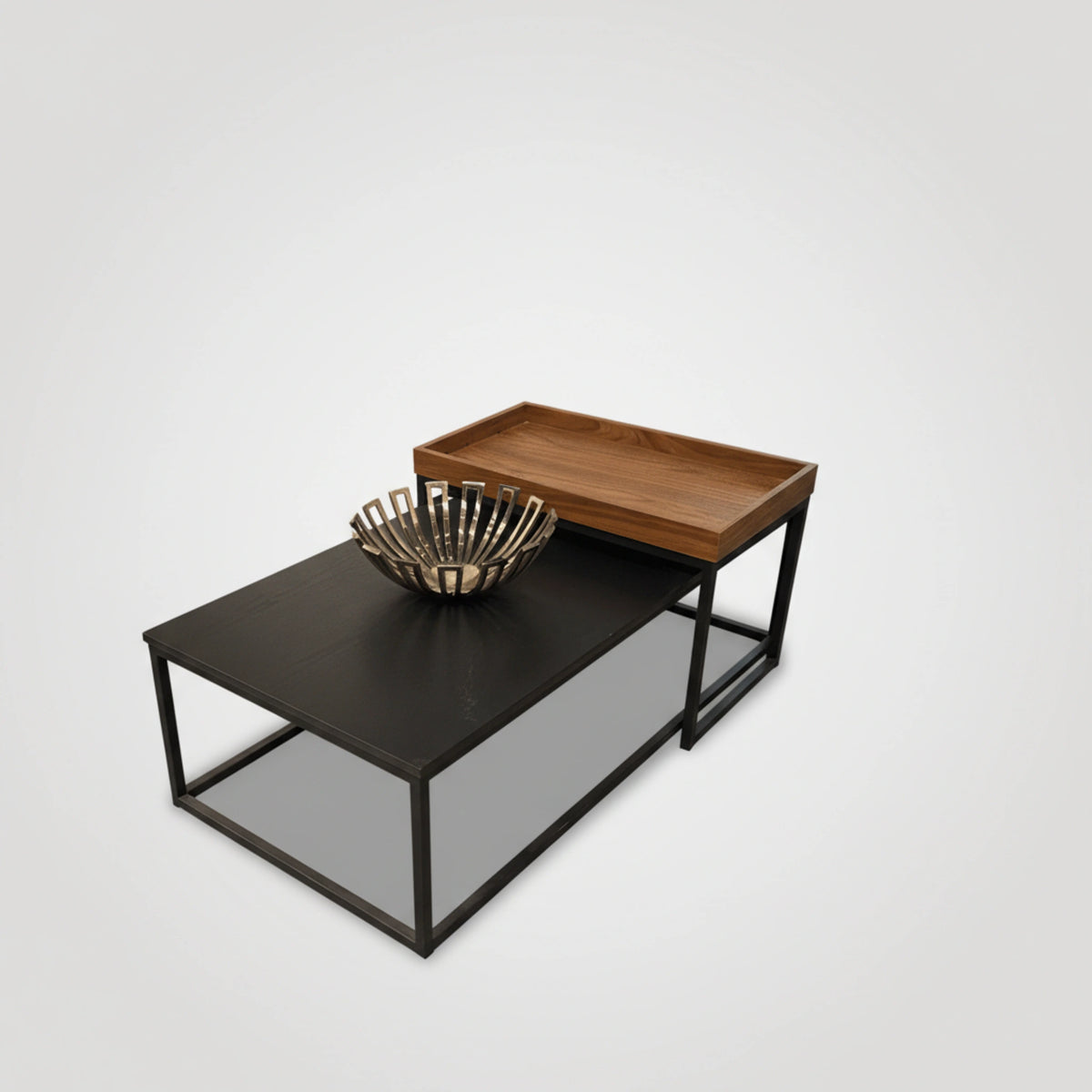 שולחן סלון 2 חלקים מתצוגה