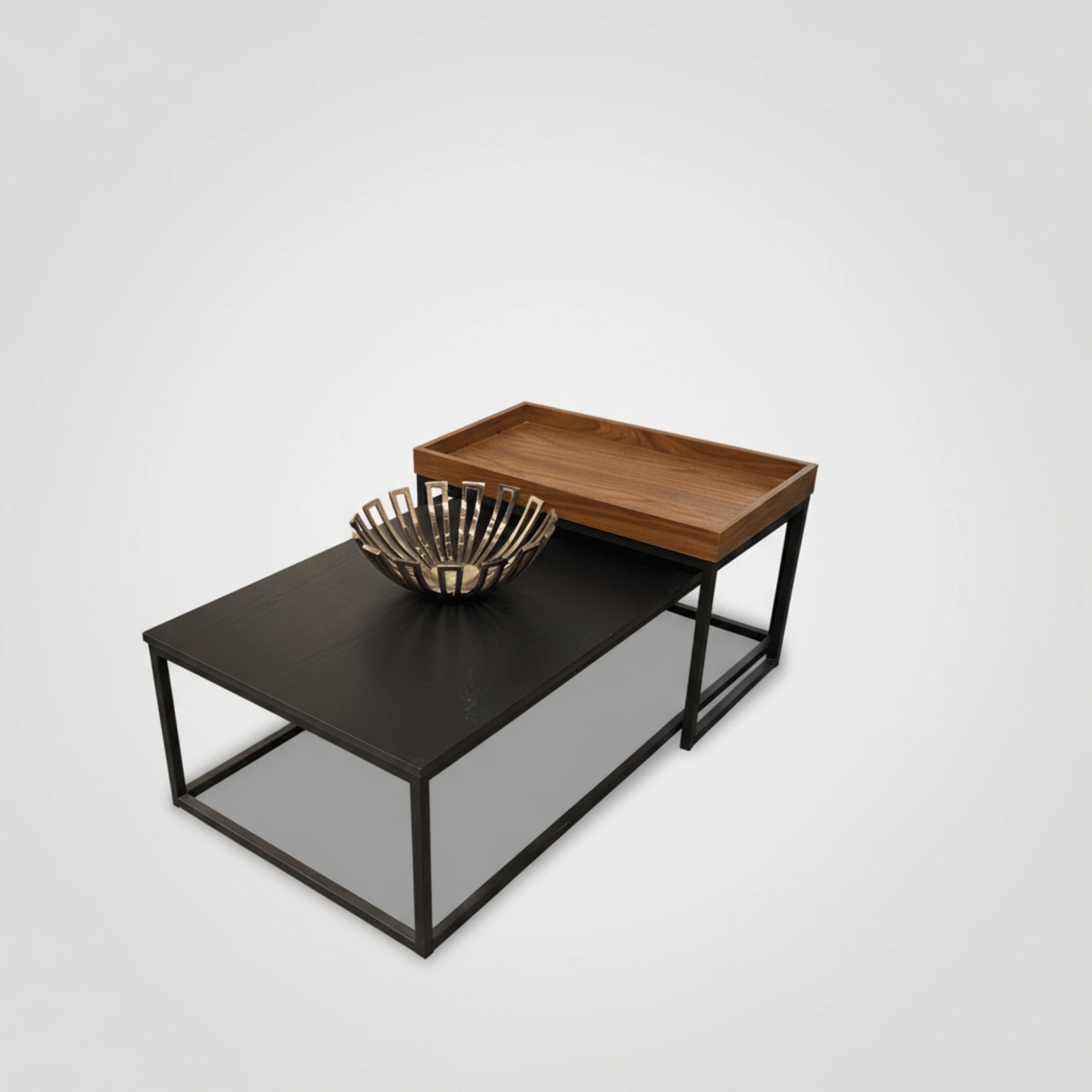 שולחן סלון 2 חלקים מתצוגה