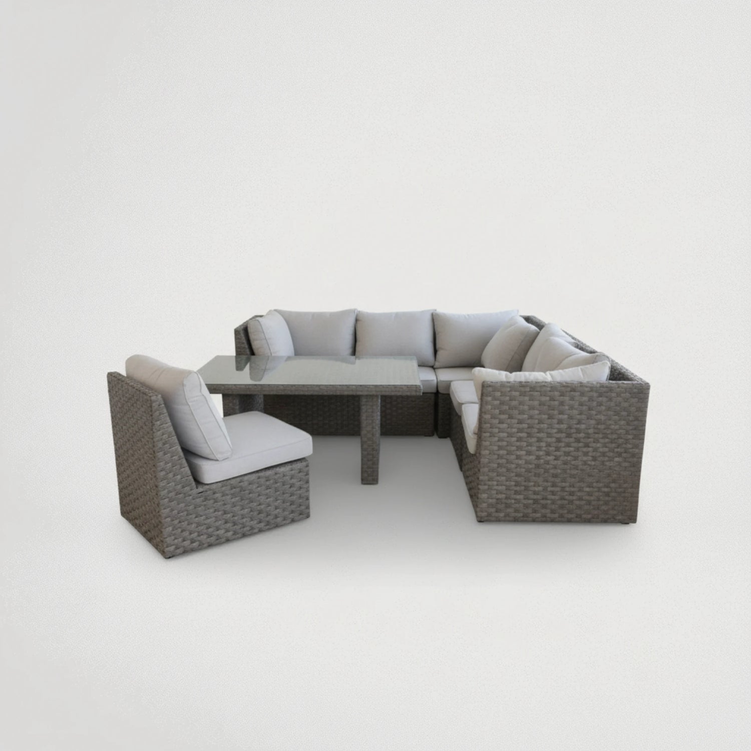 דגם ריהוט גן ראטן פינתי 9137