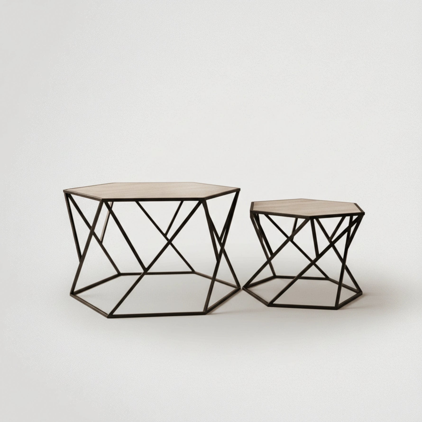 זוג שולחנות קפה 4759