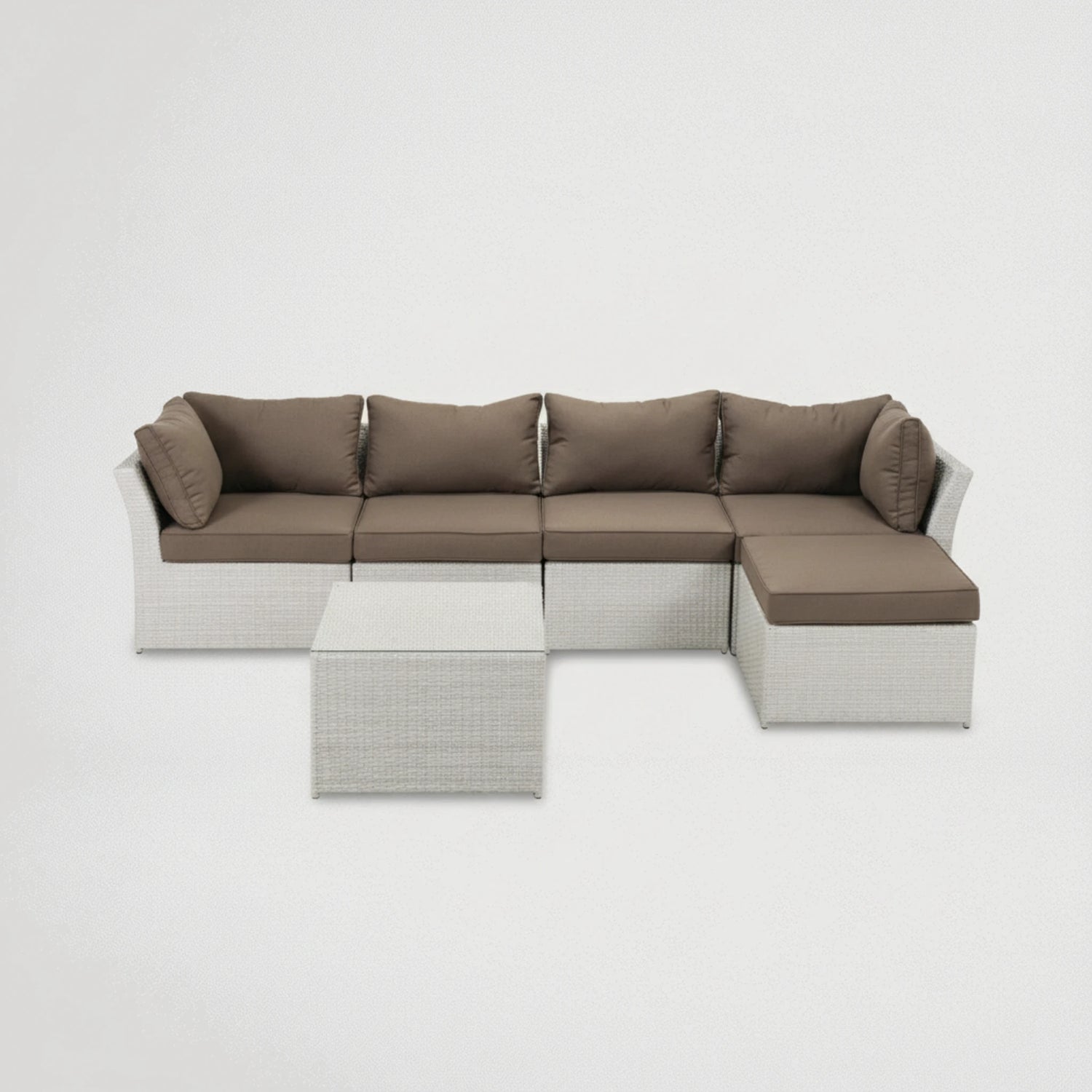 דגם סלוני מודולר מראטן-ריהוט גן