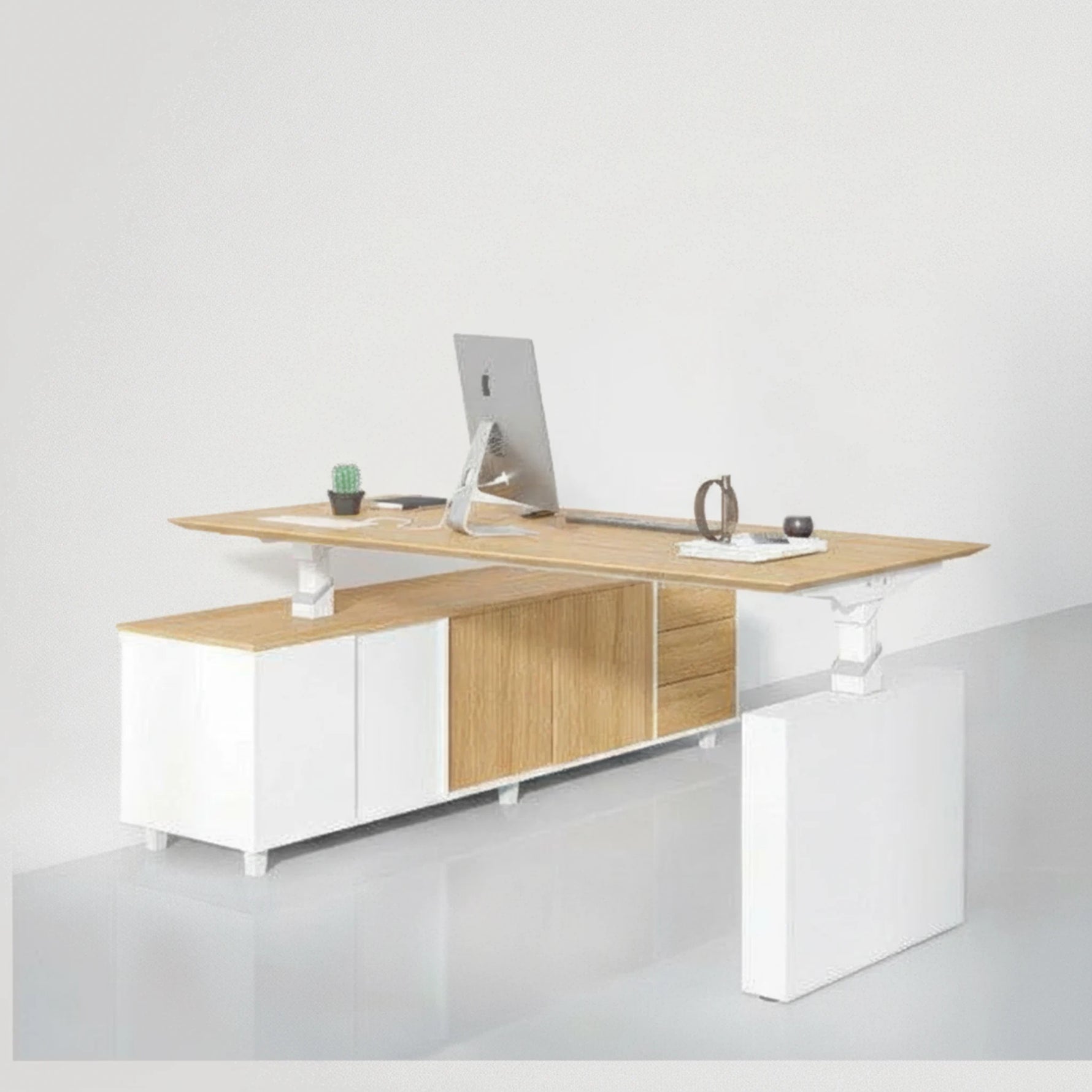 עמדת עבודה חשמלית עם שלוחה