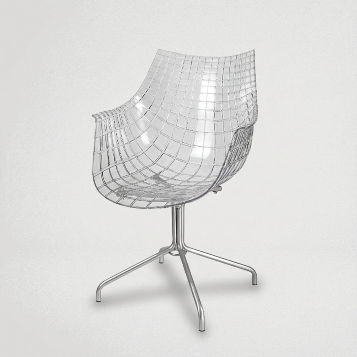 דגם כיסא לפינת אוכל שקוף 698