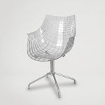 דגם כיסא לפינת אוכל שקוף 698