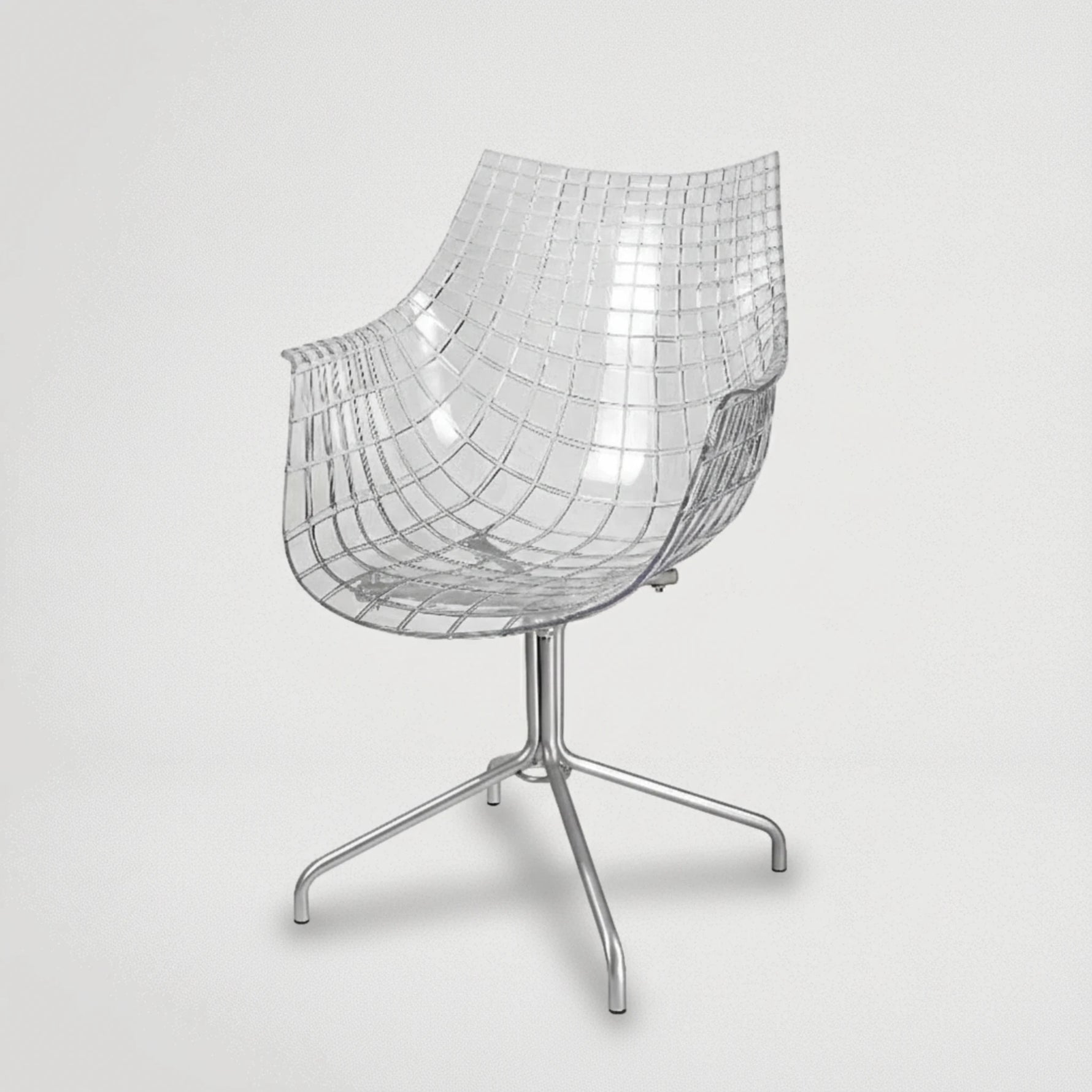 דגם כיסא לפינת אוכל שקוף 698