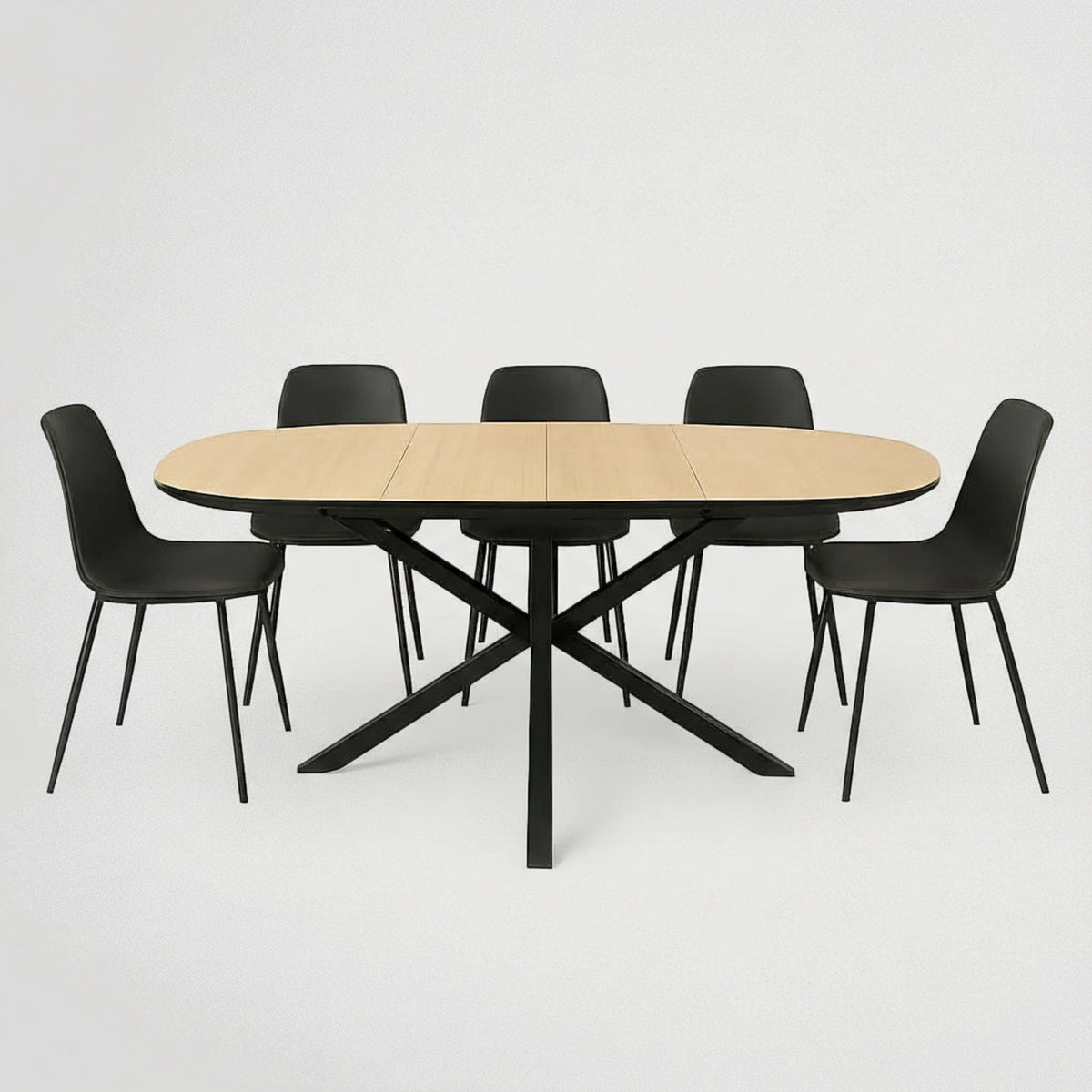 שולחן נפתח עם 2 הגדלות 120-200 דגם 641