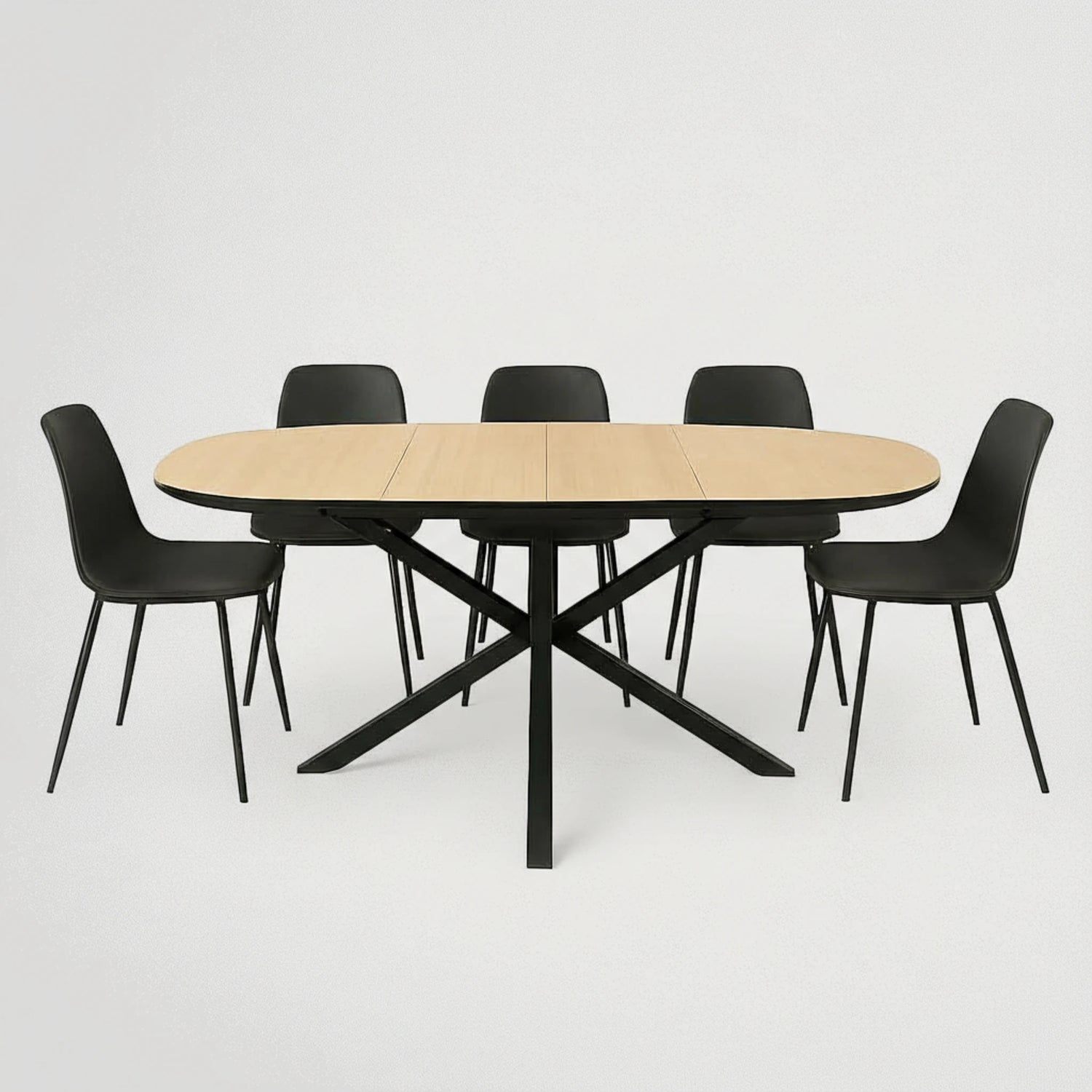 שולחן נפתח עם 2 הגדלות 120-200 דגם 641