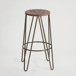 כיסא בר עץ 9627