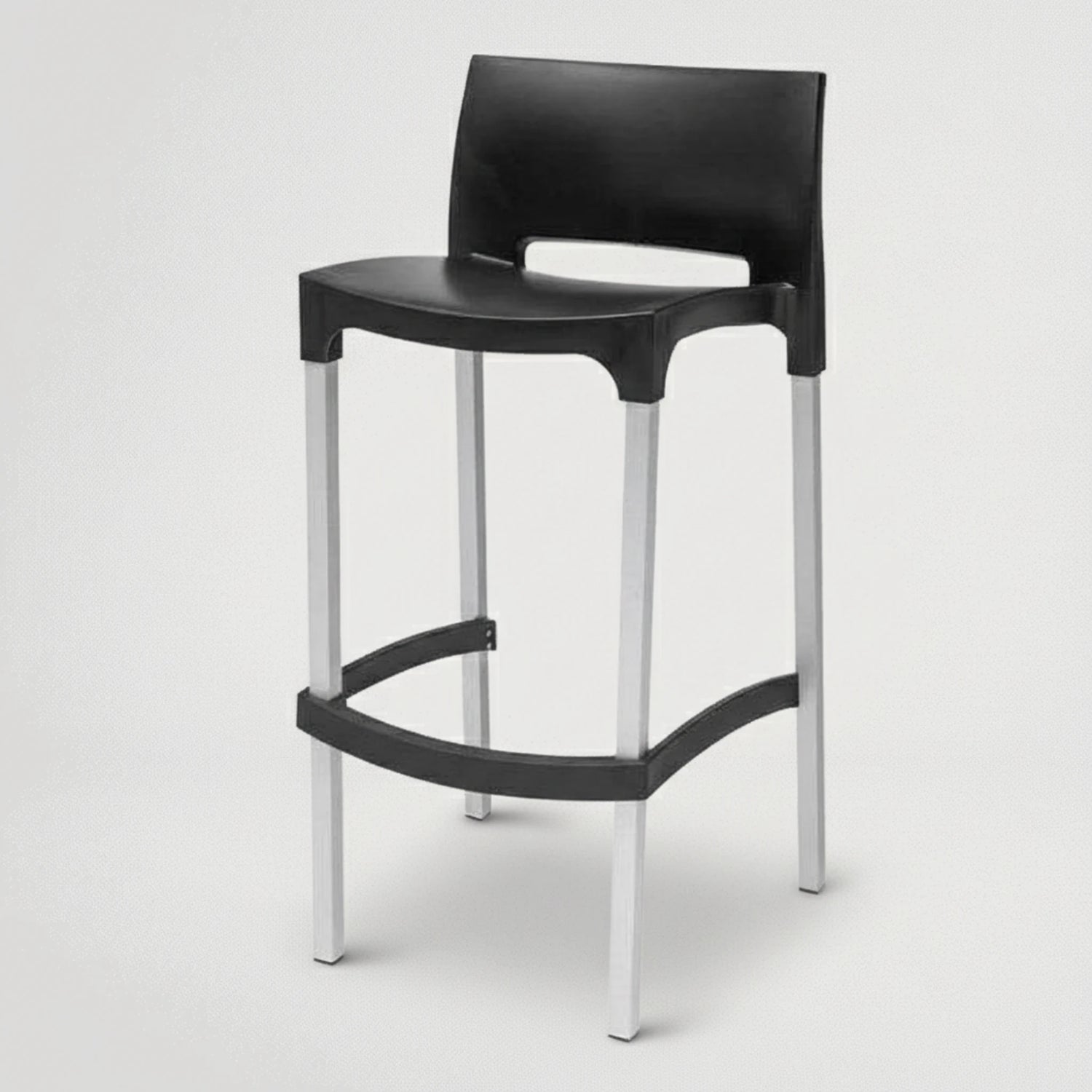 כסא בר מתכת שחור 5488889