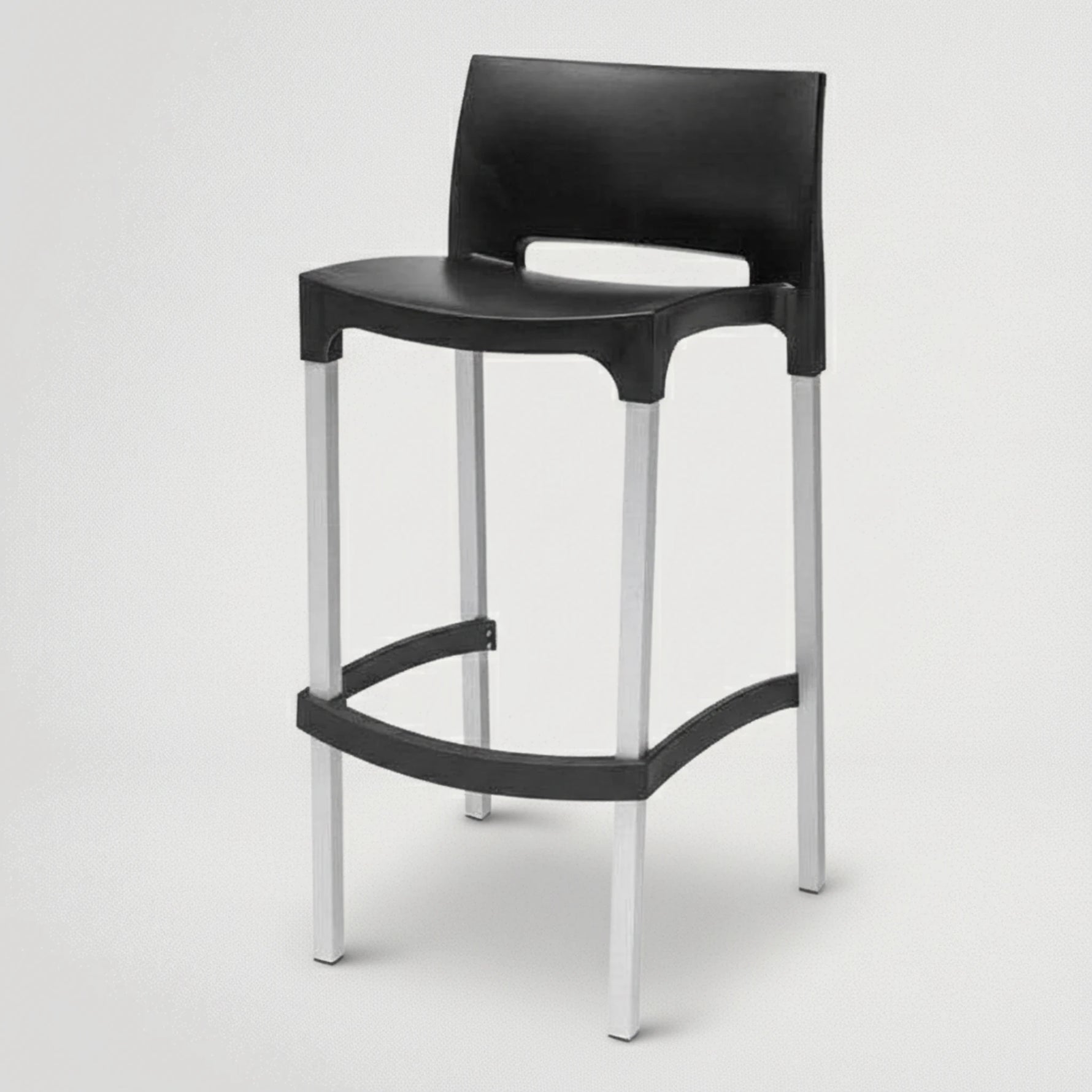 כסא בר מתכת שחור 5488889