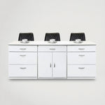 אי אחסון גדול ופינת אוכל - דגם אוולין 25