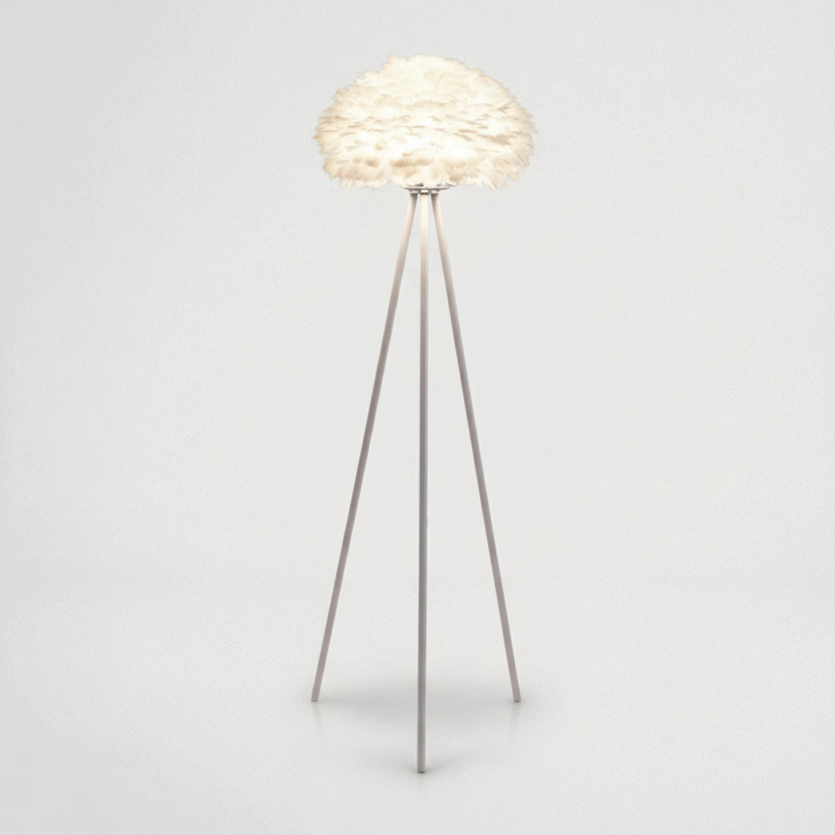 מנורה דקורטיבית עומדת דגם נוצות דגם 88499