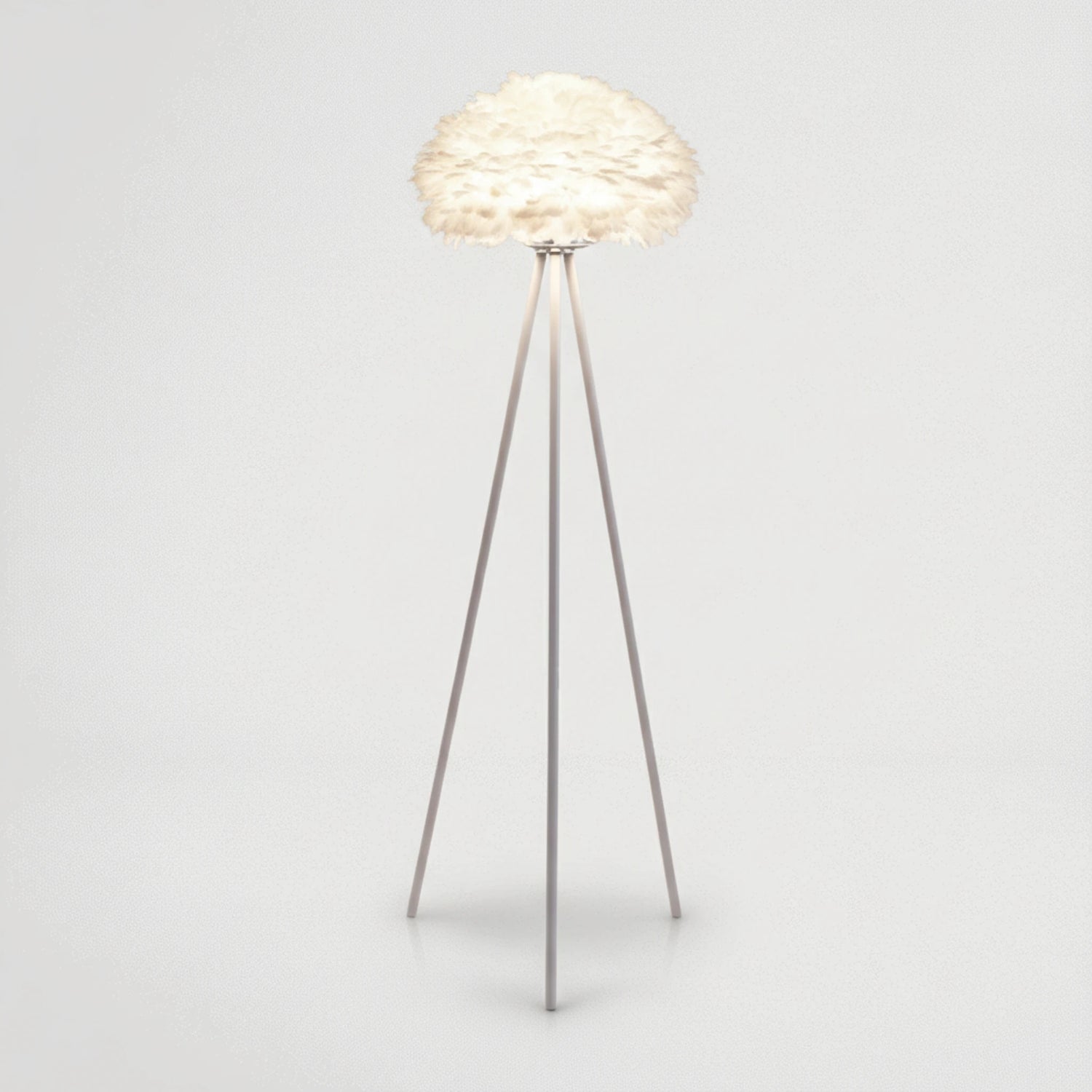 מנורה דקורטיבית עומדת דגם נוצות דגם 88499