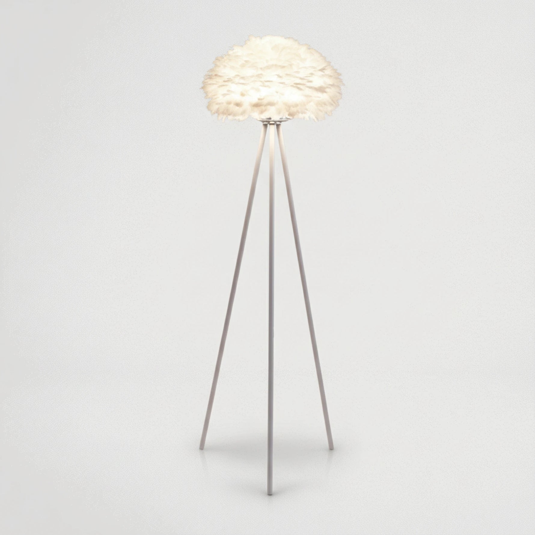 מנורה דקורטיבית עומדת דגם נוצות דגם 88499