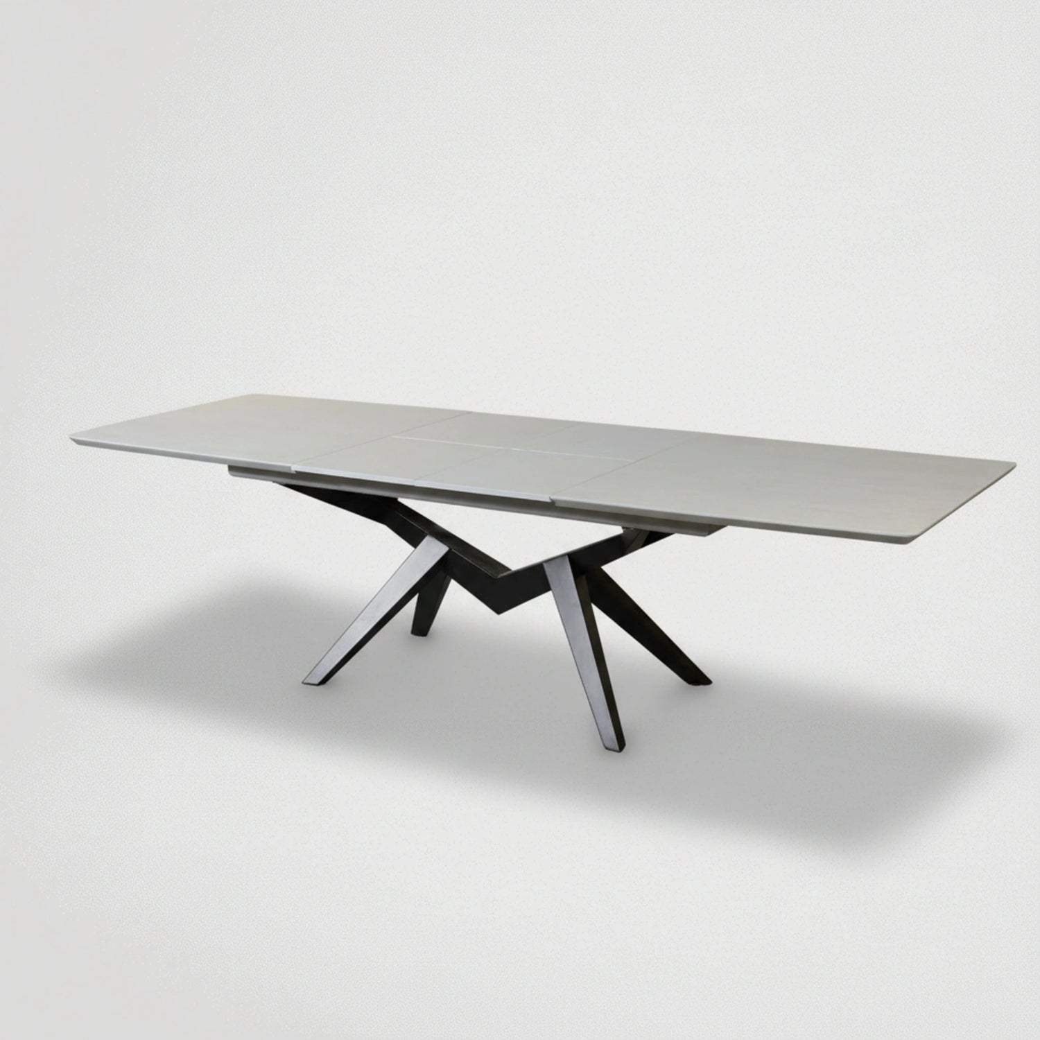 שולחן לפינת אוכל קרמי נפתח