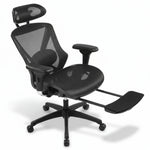 כסא מנהלים עם הדום נשלף לרגליים