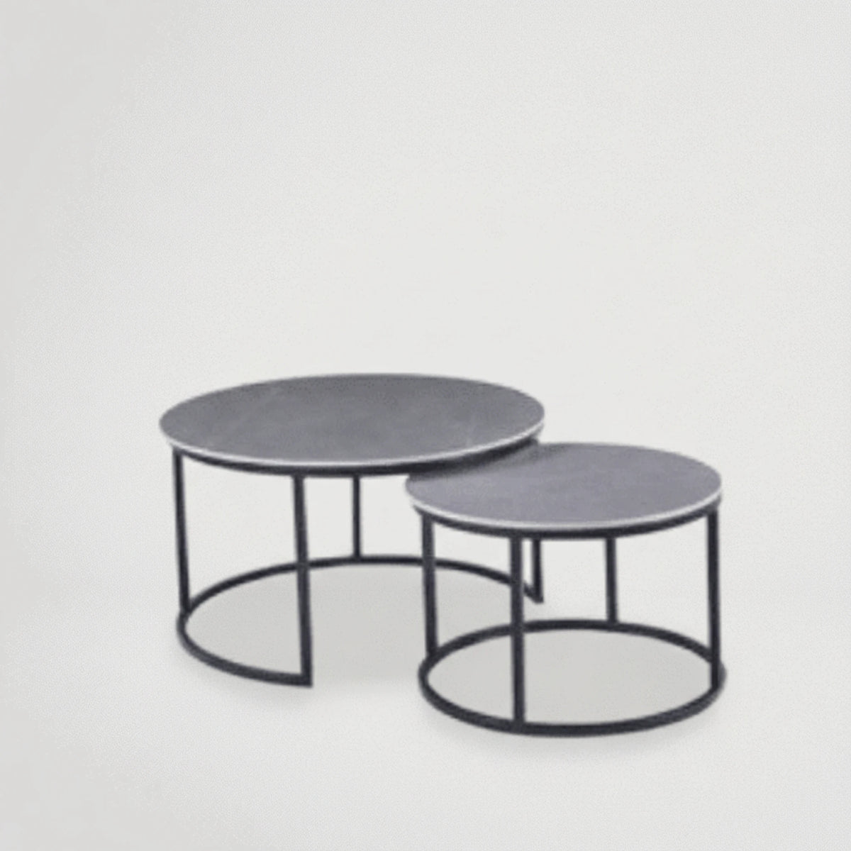 שולחן סלון קרמי