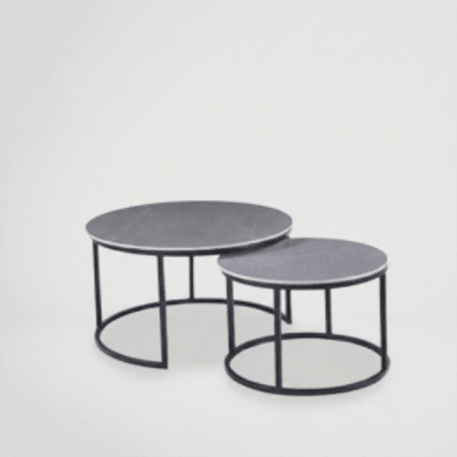 שולחן סלון קרמי