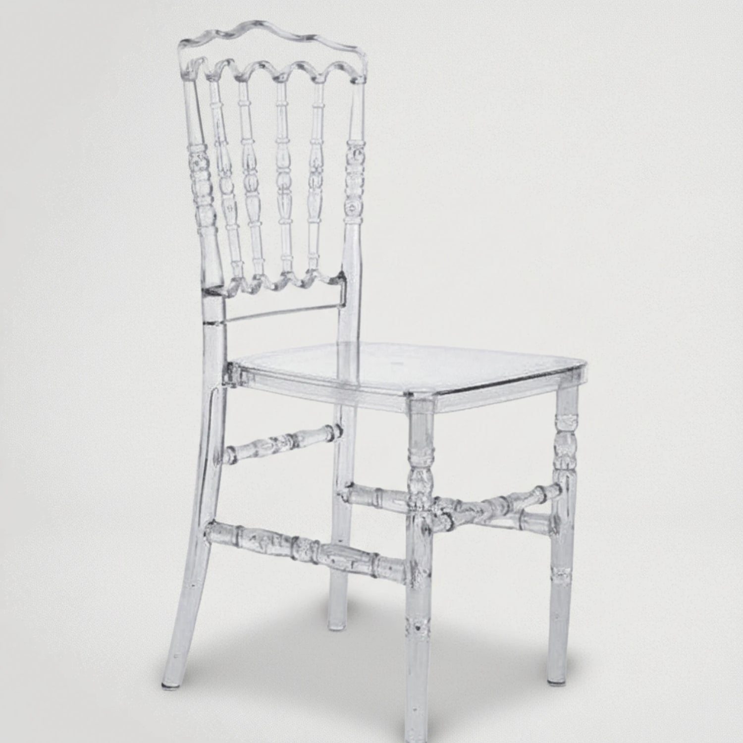 כיסא שקוף אקרילי 3467