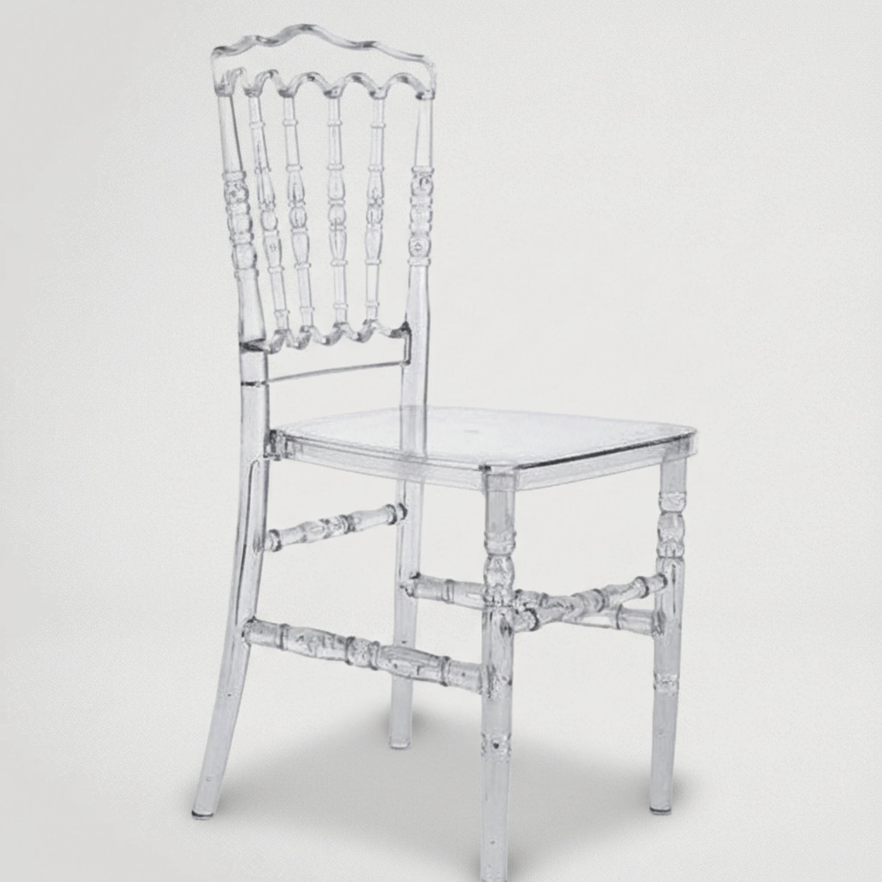 כיסא שקוף אקרילי 3467
