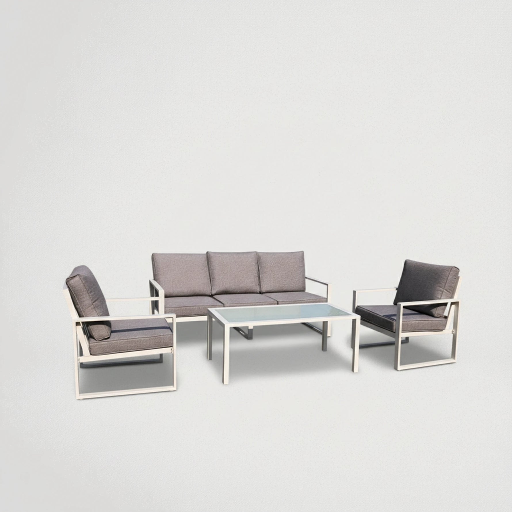 מערכת ישיבה לגינה 4 חלקים דגם 66466