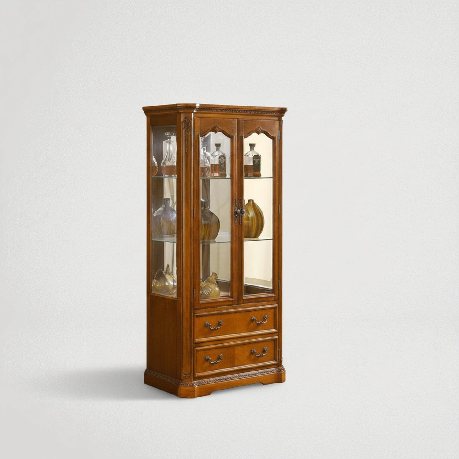 ויטרינה שתי דלתות דגם 085