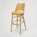 כסא בר מעץ אלון 97429856