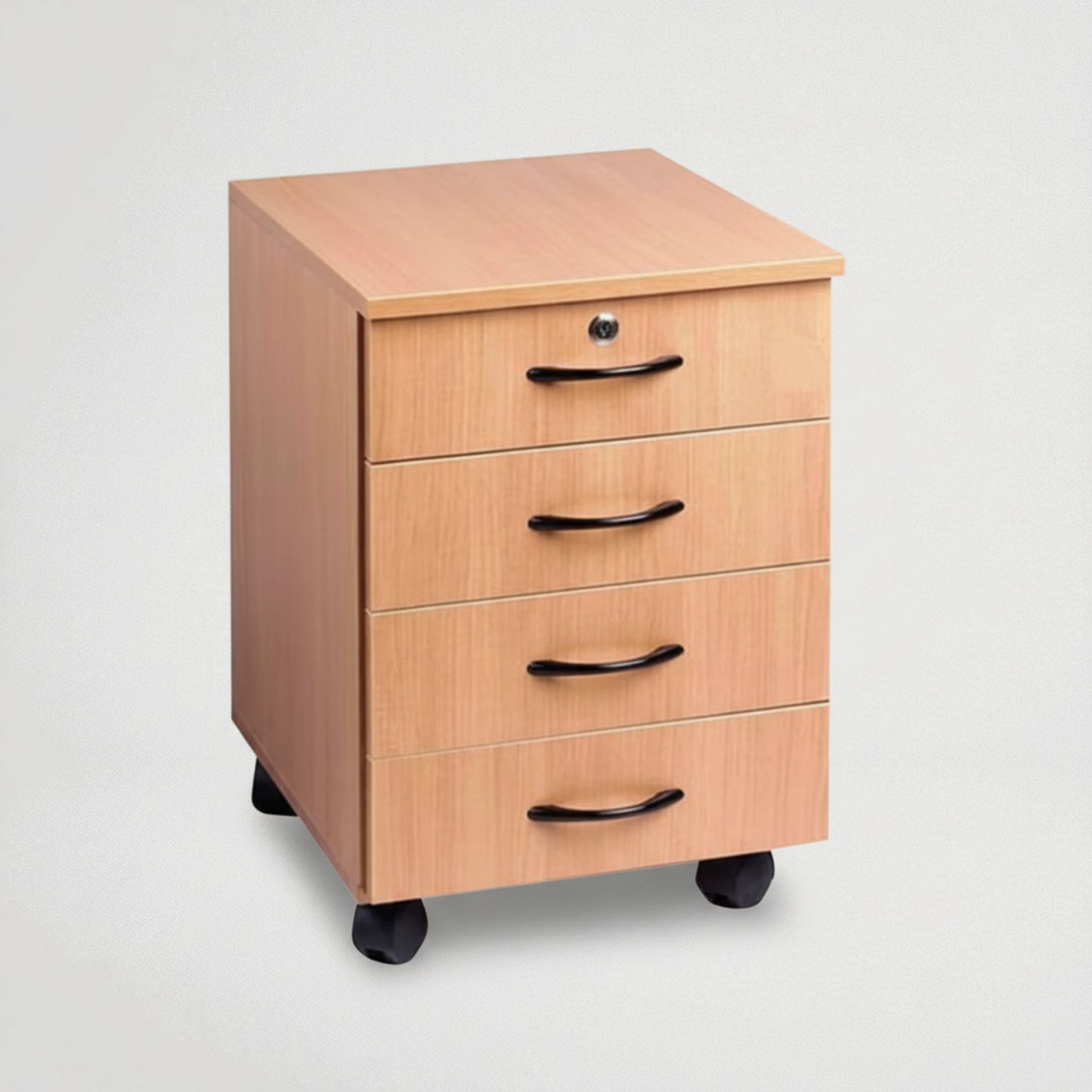 דגם עגלת מגירות 4 קומות