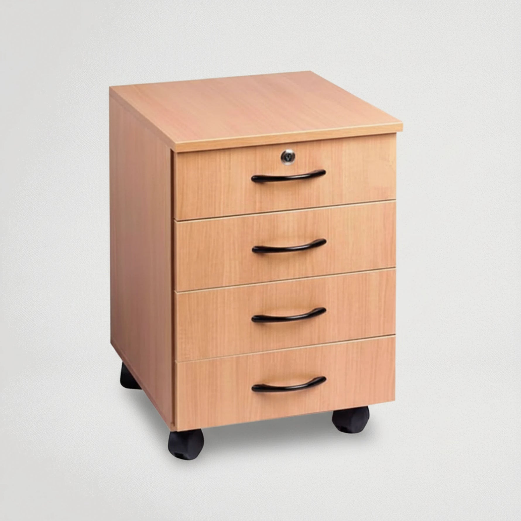 דגם עגלת מגירות 4 קומות